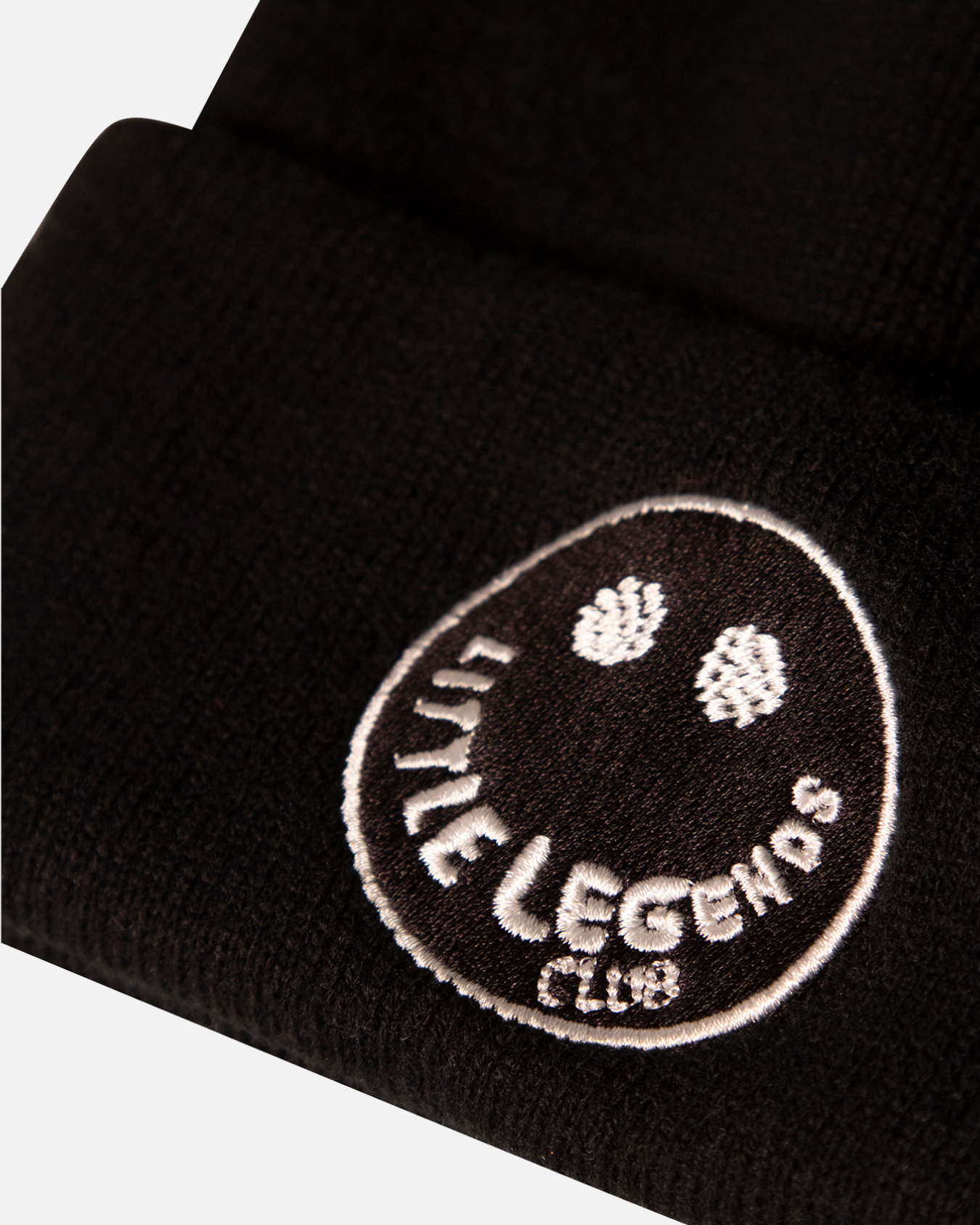 Original Smiley Black Beanie