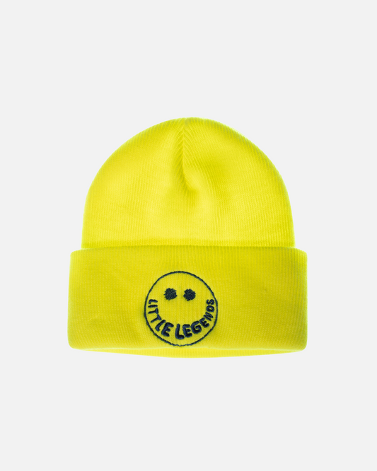 Original Smiley Neon Yellow Beanie