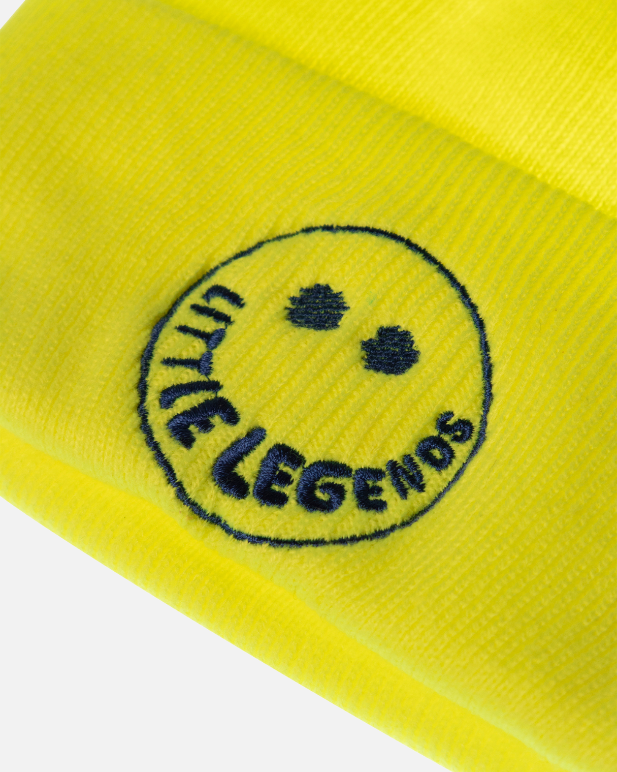 Original Smiley Neon Yellow Beanie