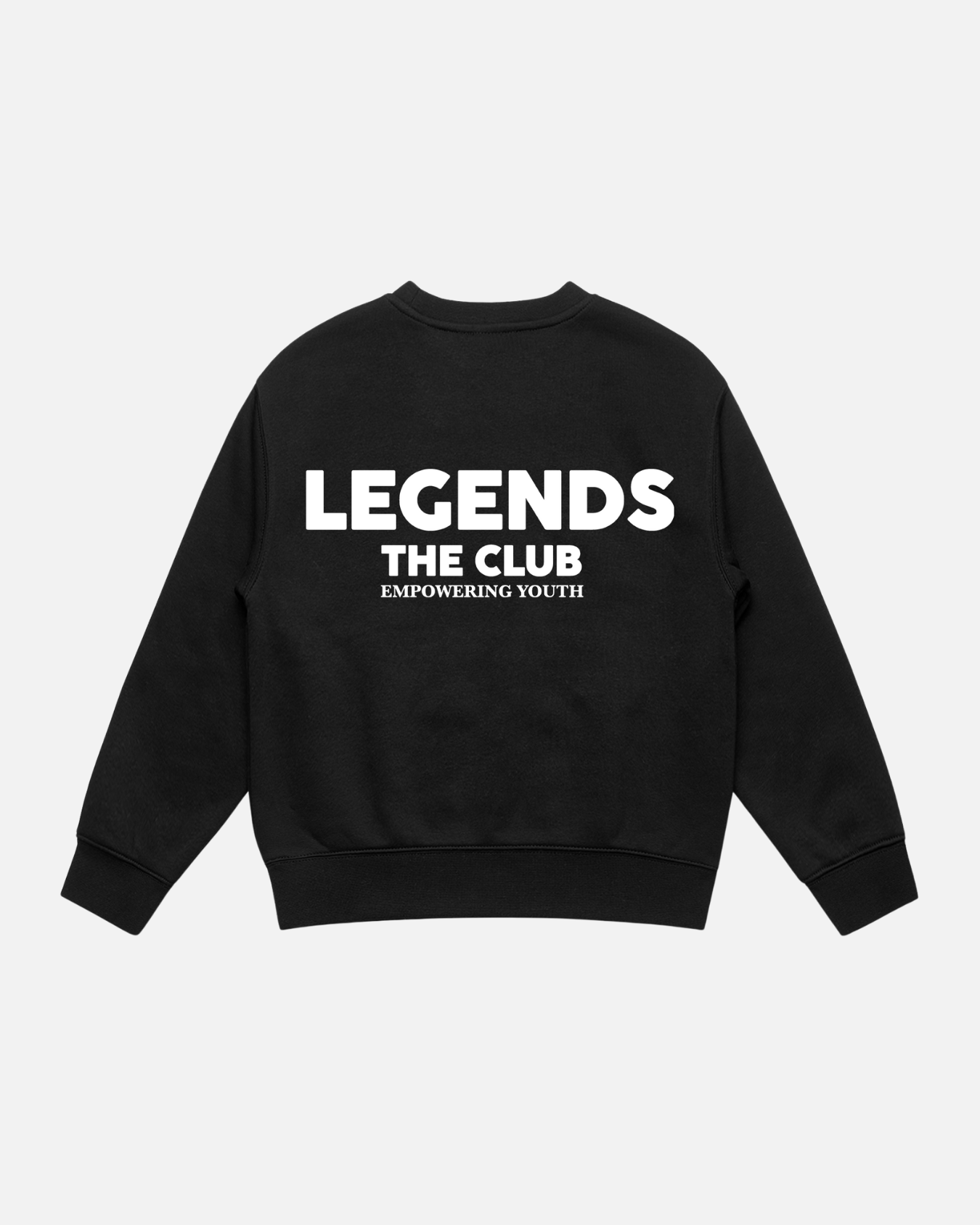 LLC Black Logo Sweatshirt