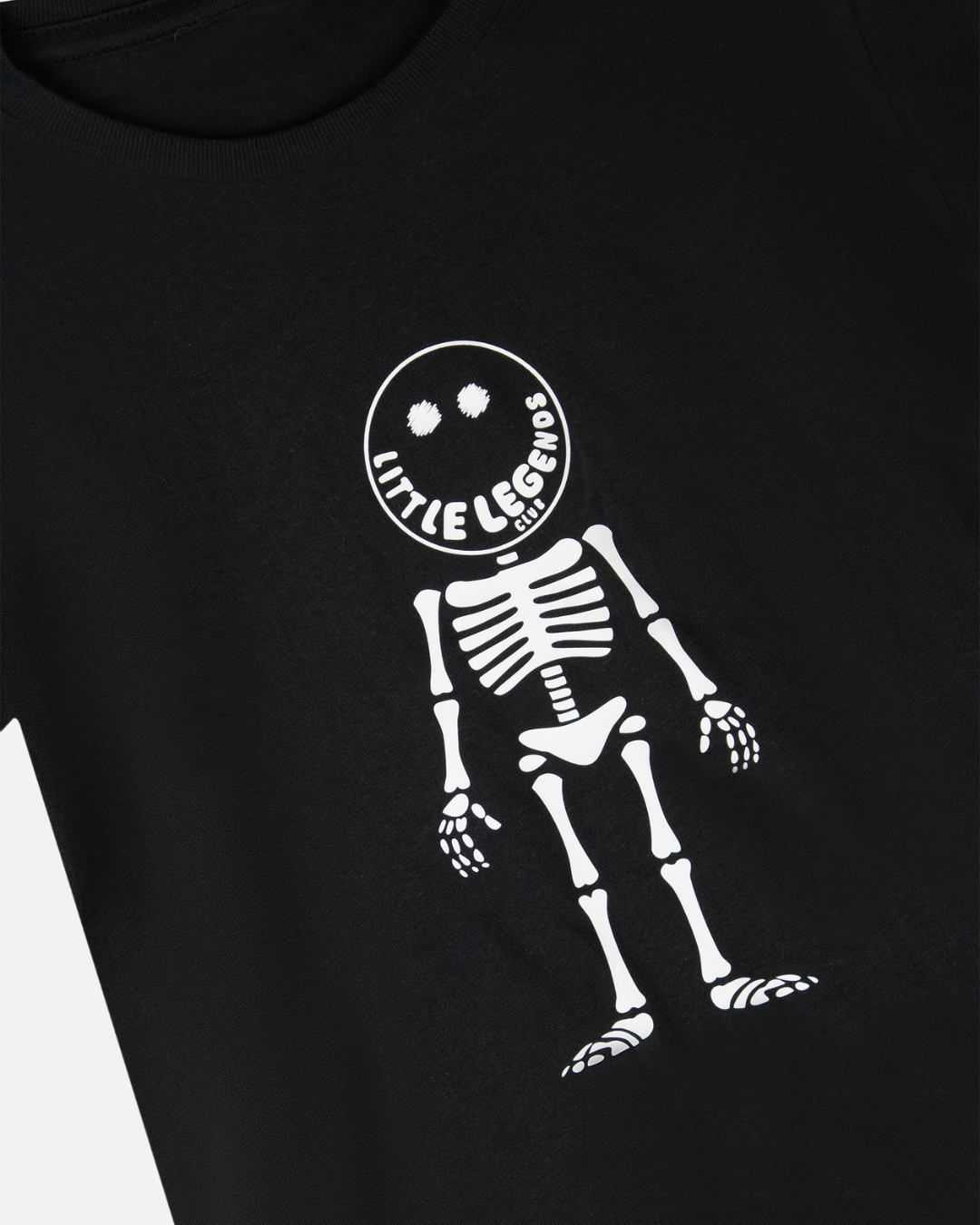 Original Smiley Black Skeleton T-Shirt