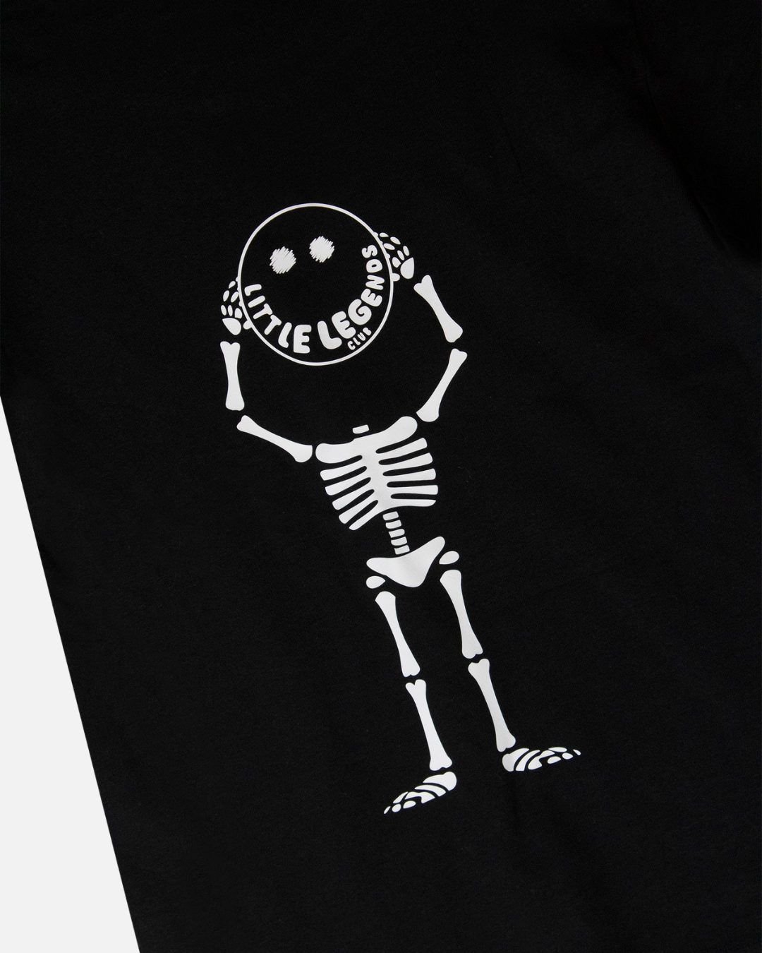 Original Smiley Black Skeleton T-Shirt