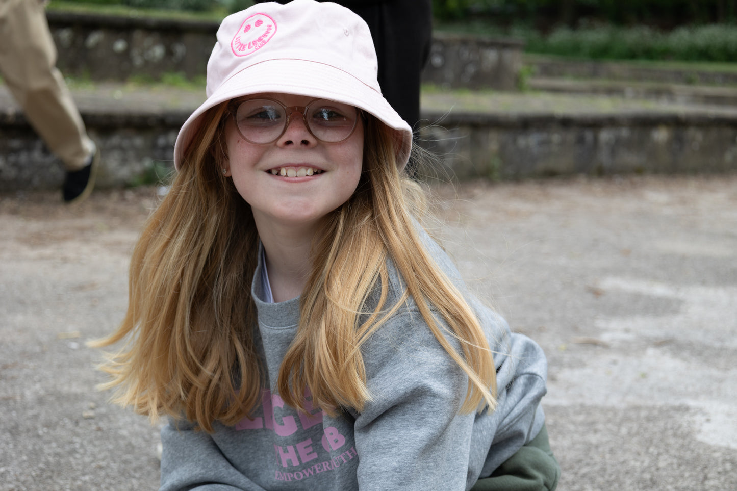 Original Smiley Pink Bucket Hat