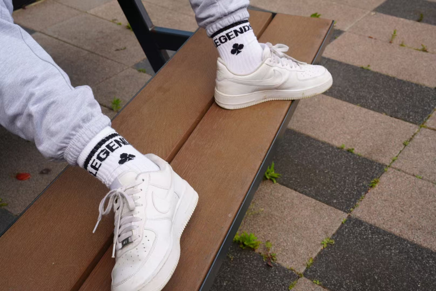 Little Legends 'Club' White Sports Socks