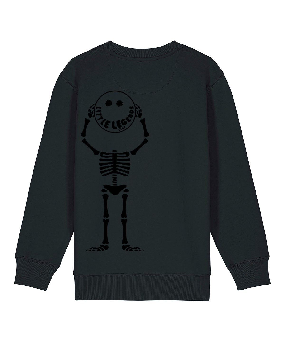 Little Legends Club Skeleton Black Sweatshirt