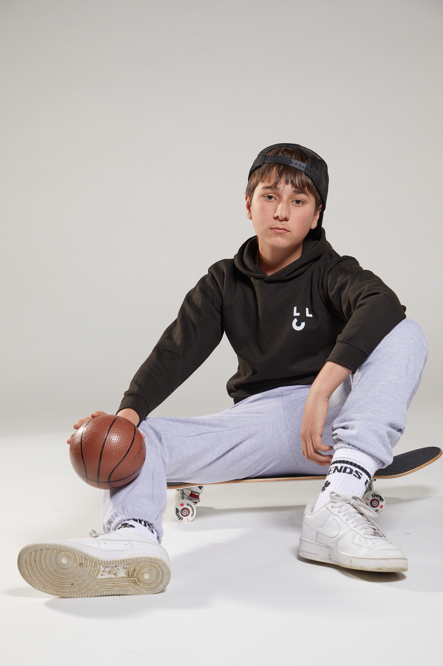 LLC Iconic Black Hoodie