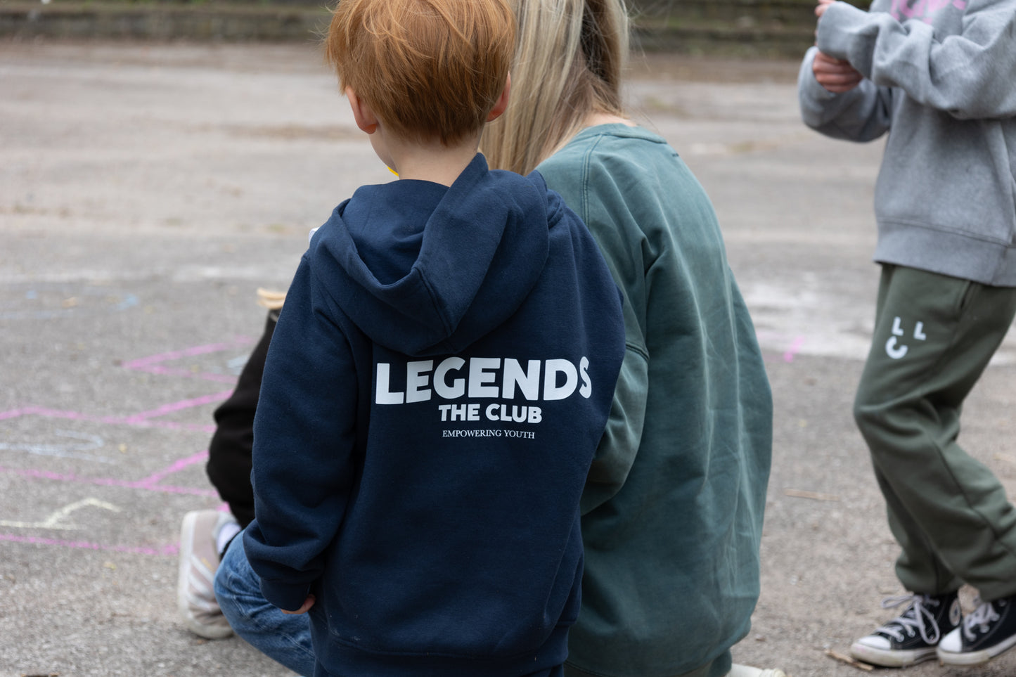 LLC Iconic Navy Hoodie