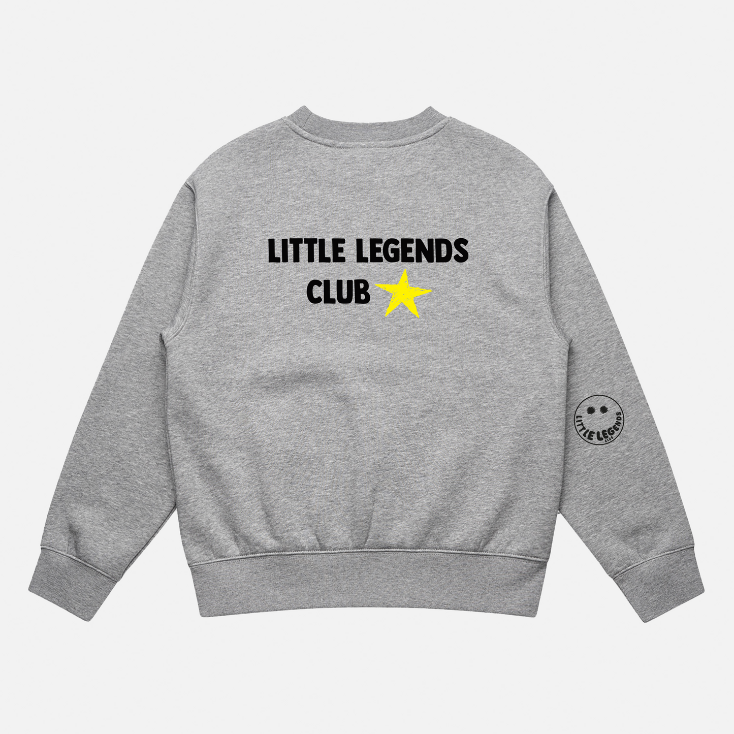 Little Legends Club Grey Marl Superstar Sweater