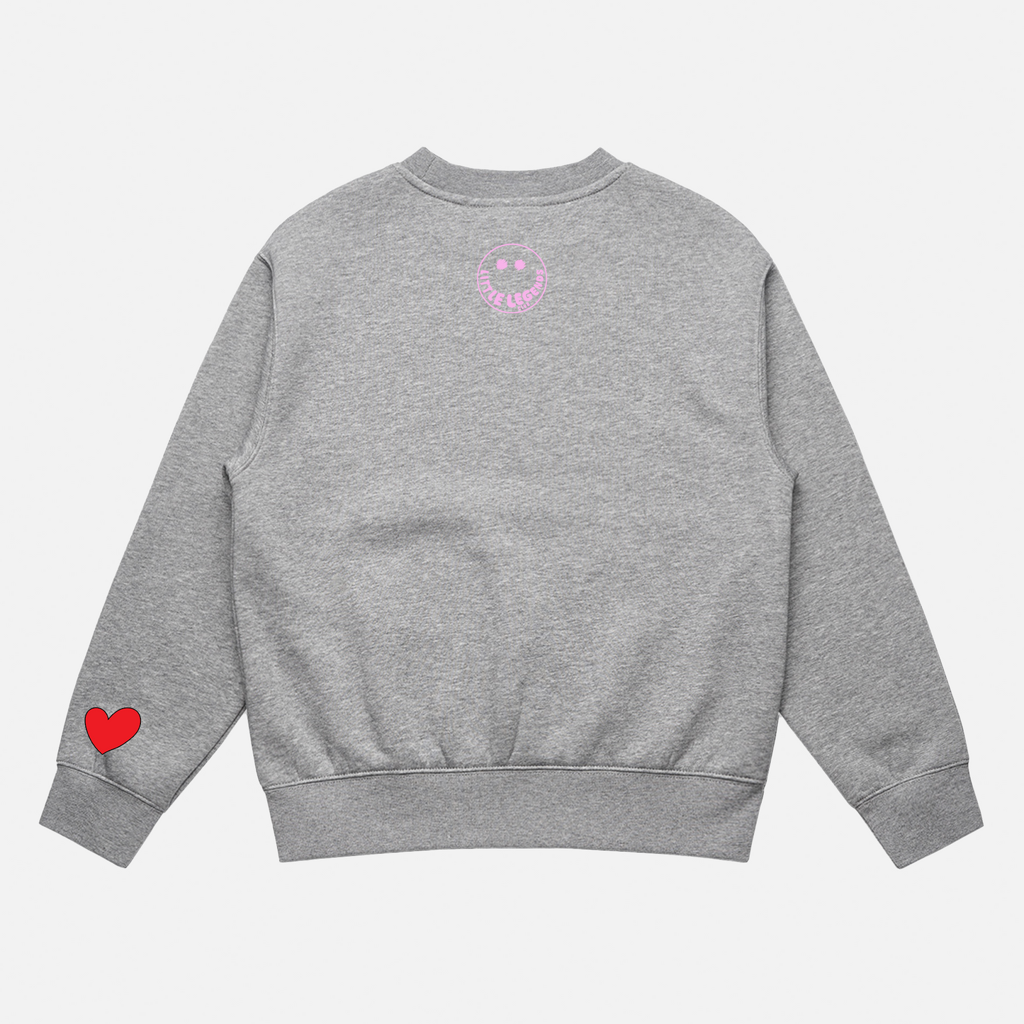 Little Legends Club Grey Marl Big Love Sweater