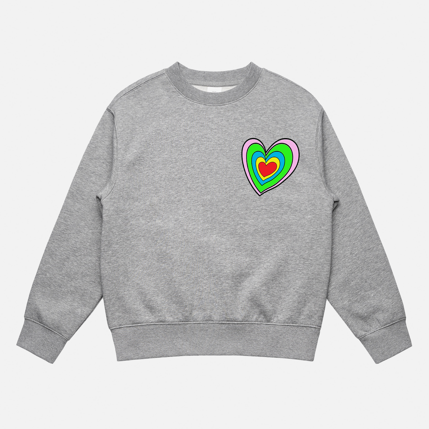 Little Legends Club Grey Marl Big Love Sweater