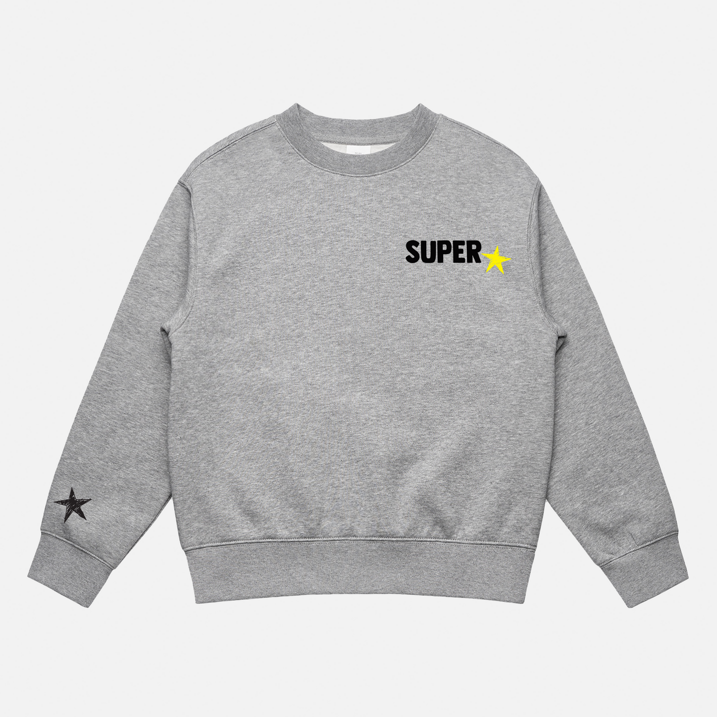 Little Legends Club Grey Marl Superstar Sweater